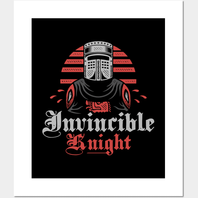 Invincible Knight Wall Art by logozaste